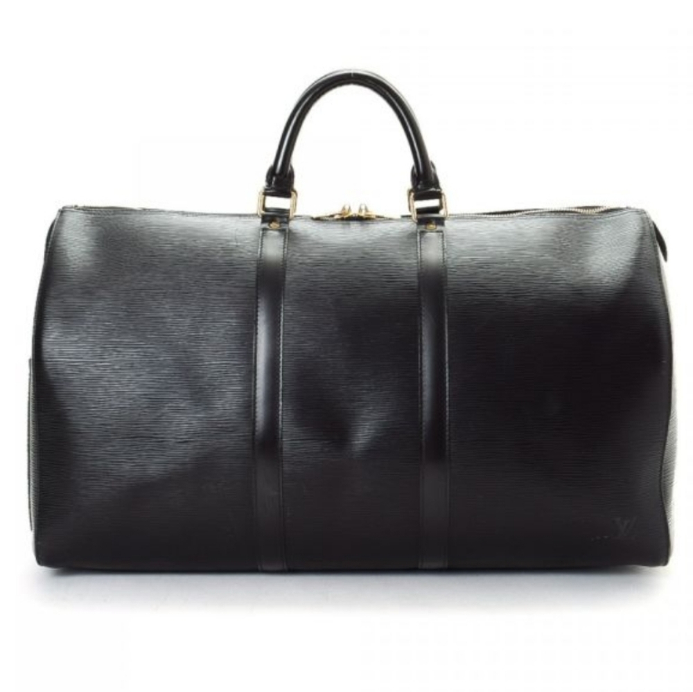 Louis Vuitton Vintage Epi Black Keepall 50